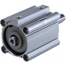 SMC Linear Compact Cylinders CQ2-Z C(D)Q2W-Z, Compact Cylinder, Double Acting Double Rod (w/Auto Switch Mounting Groove)